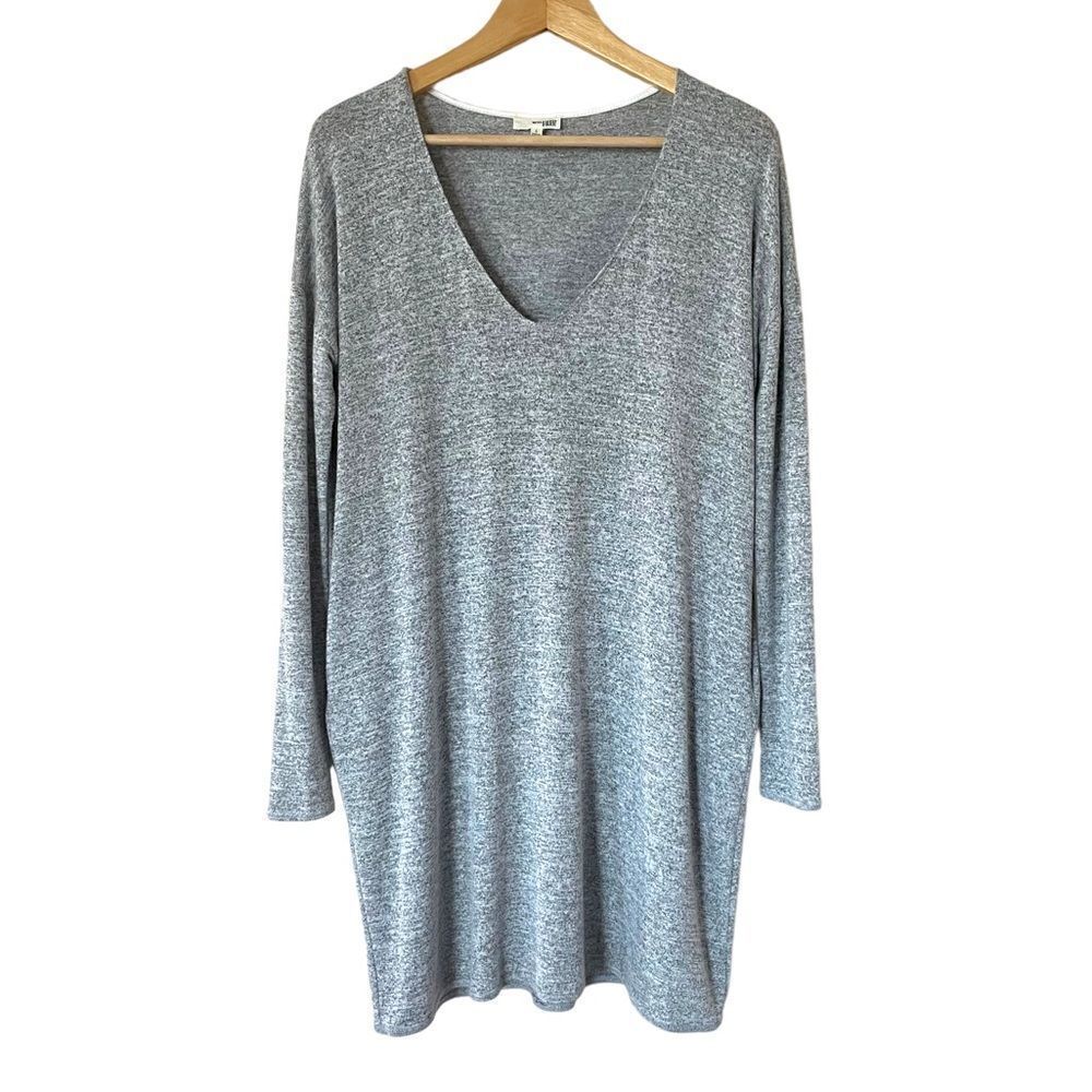 Aritzia Wilfred Free Gail Dress Light Gray